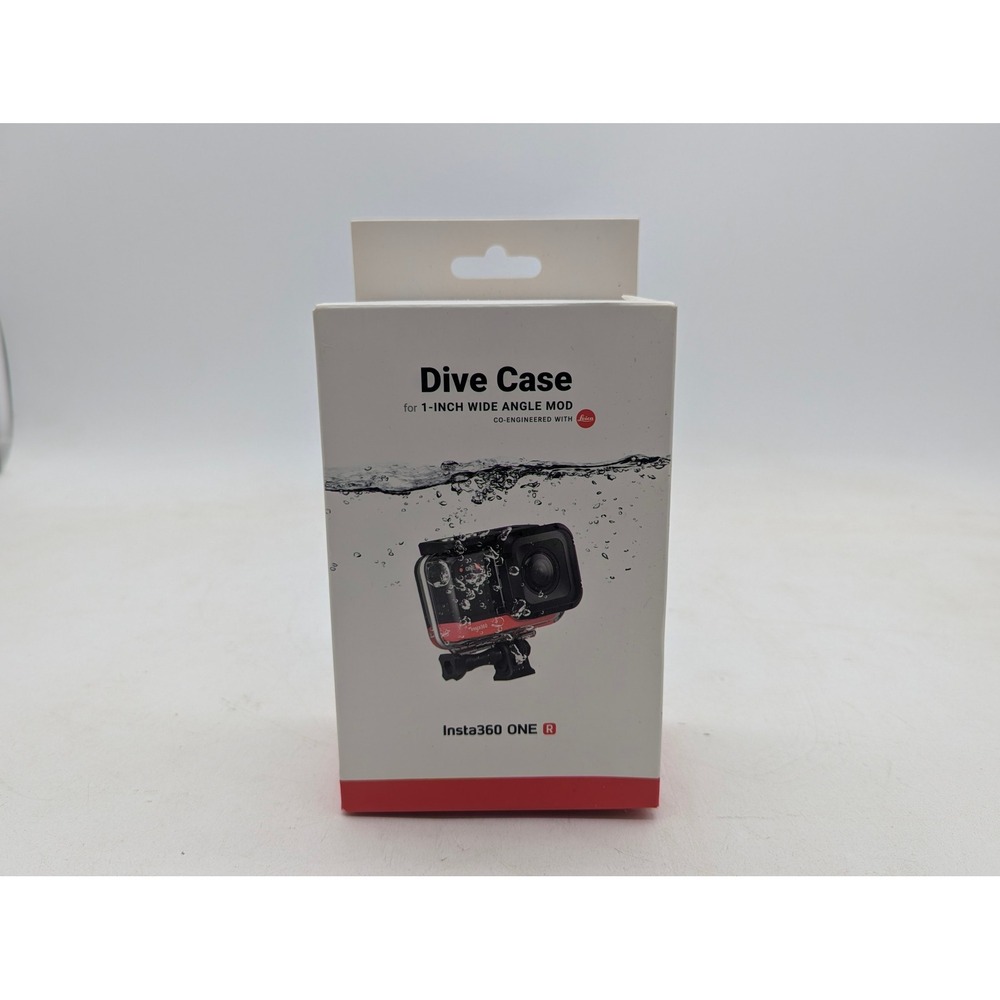 Insta360 ONE R Dive Case 1-Inch Wide Angle Mod CINORPWA Clear New Waterproof 60m